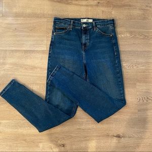 TOPSHOP Moto Jamie High Rise Skinny Jeans